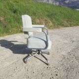 Old light grey pullman swivel office chair