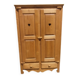 Armoire sapin style montagnard