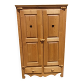 Mountain-style fir cabinet