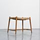 Tabouret par Sigune Daläge pour Meisterkreis Hannover, 1958