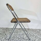 RARE chaise pliante vintage Plia Cane par Giancarlo Piretti pour Castelli | L'ère spatiale italienne | années 1960