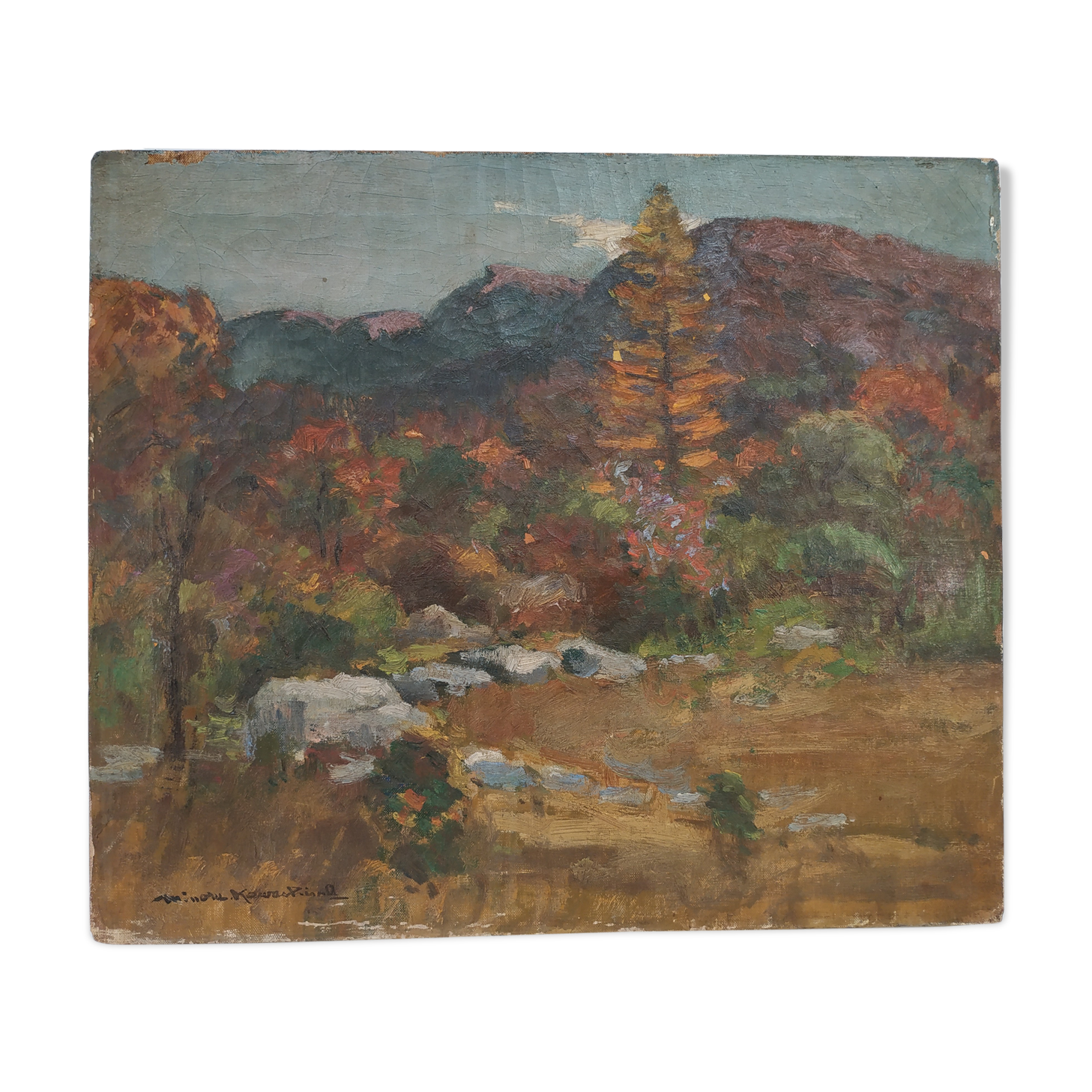 Autumn Landscape - Oil 1930-40