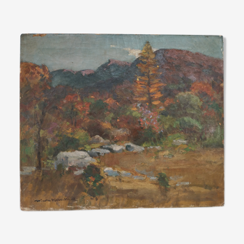 Autumn Landscape - Oil 1930-40