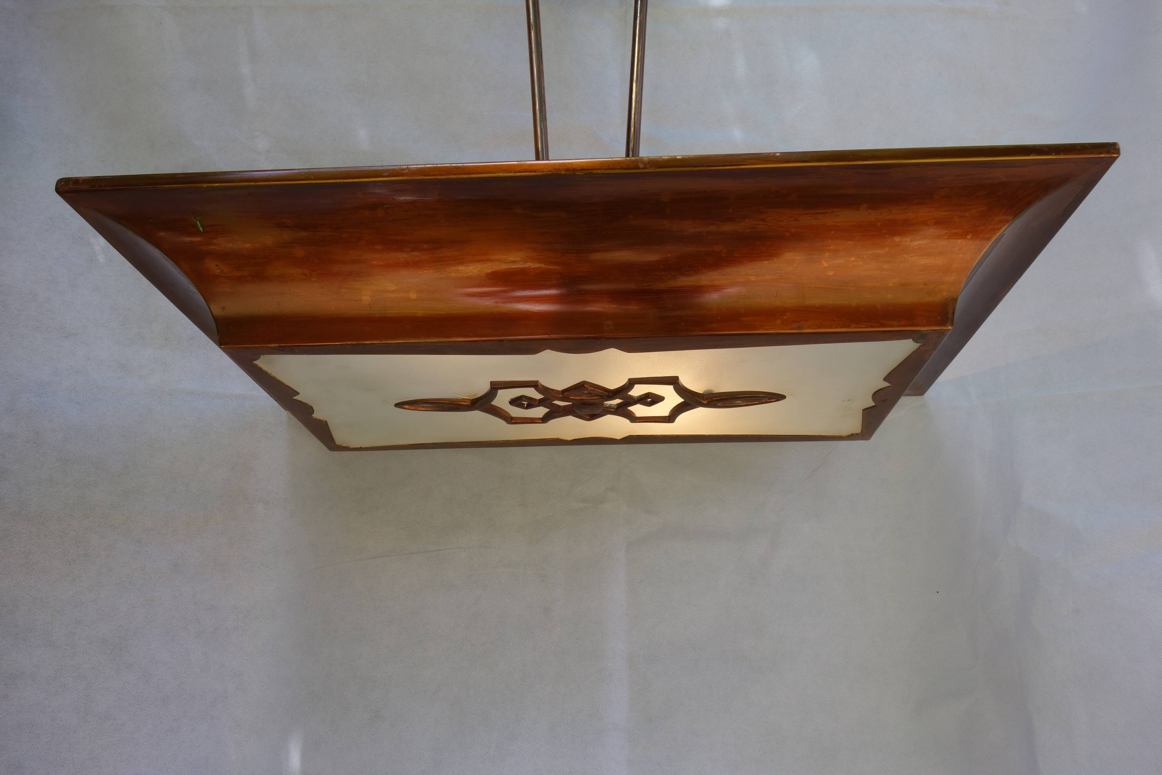 Lustre art déco