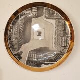 2 fornasetti porcelain plates