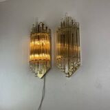 Pair of Hollywood Regency Sconces by Vadisa, 1980s
