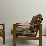 Vintage teak armchairs