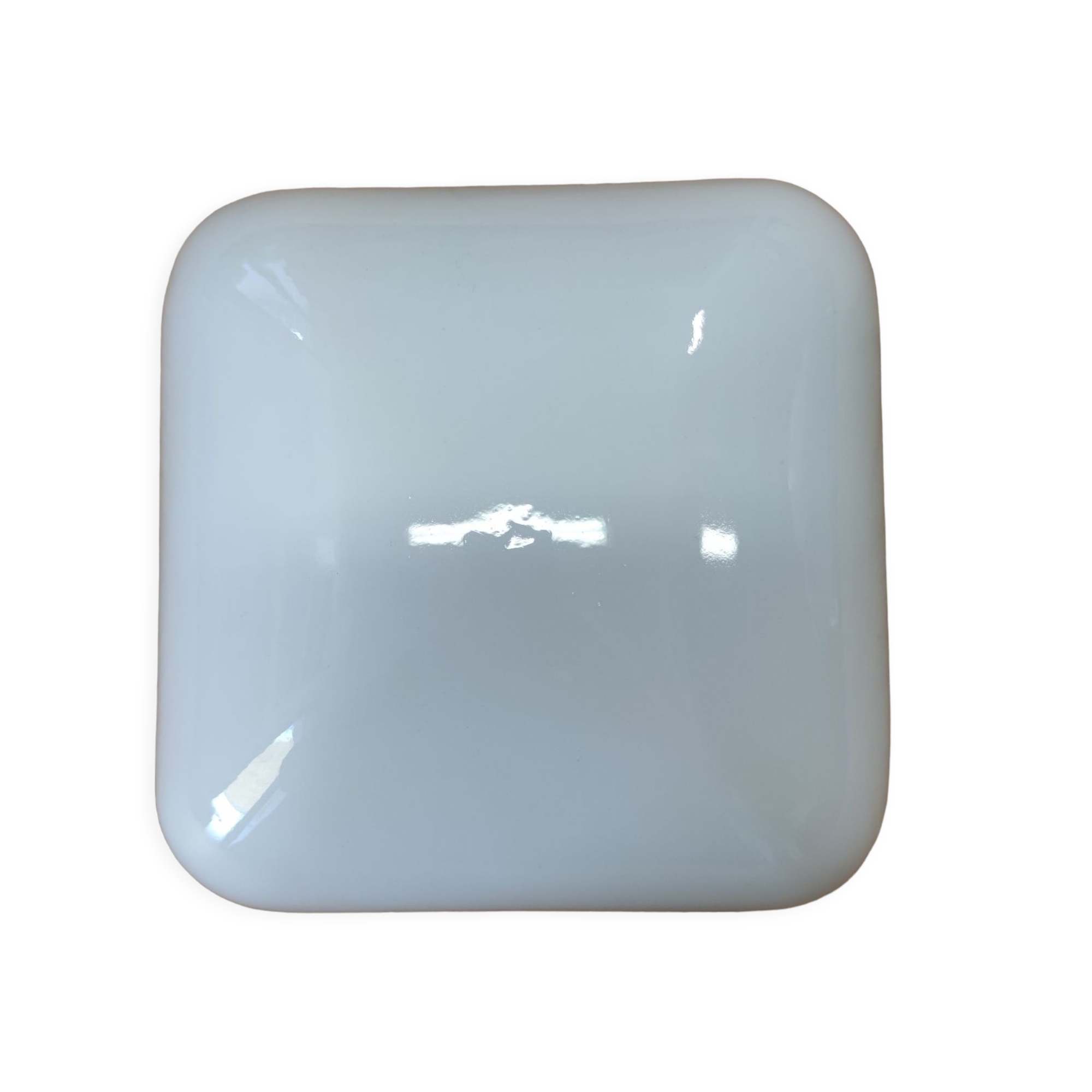 Opaline ceiling lamp