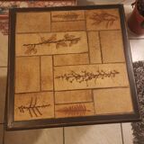 Herbarium pattern coffee table