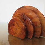 Elm magnifying glass letter holder Art Deco 30s 40s