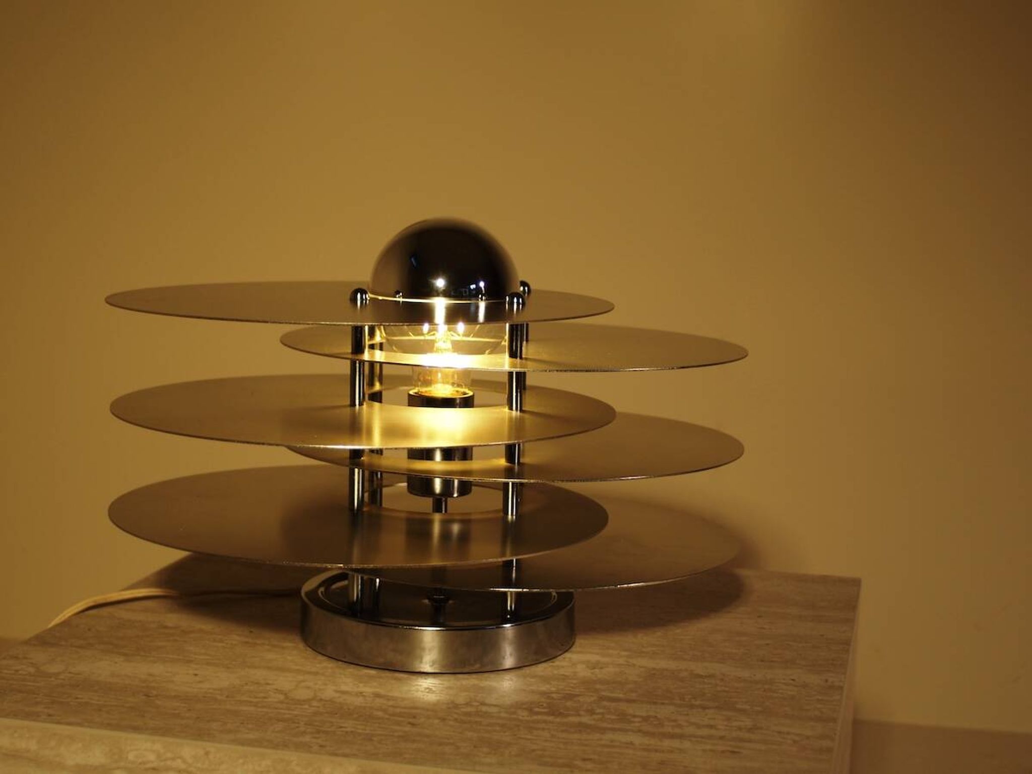 Lampe de table Space Age - Italie, années 1960