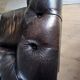 Coventry 3-seater Chesterfield sofa – Black leather