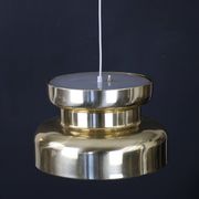 Golden Swedish design hanging lamp - XL - Carl Thore  ***  Sweden 1970 - Stylish lighting
