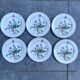 Set of 6 “Thymus” dessert plates BOCH Botanica