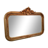 Golden mirror 137x100cm