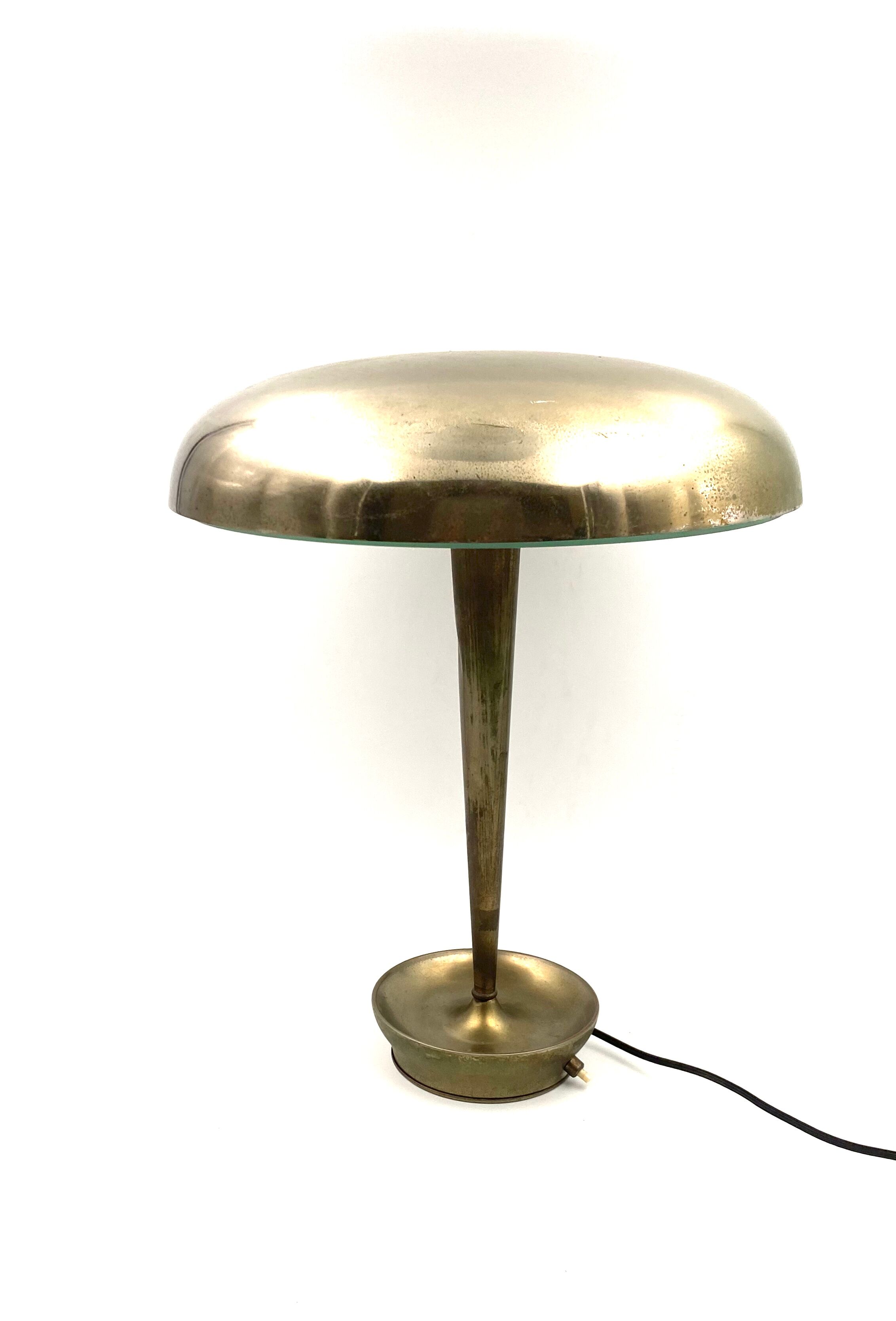 Executive desk lamp model D 4639, Stilnovo, Milan Italy, circa 1950