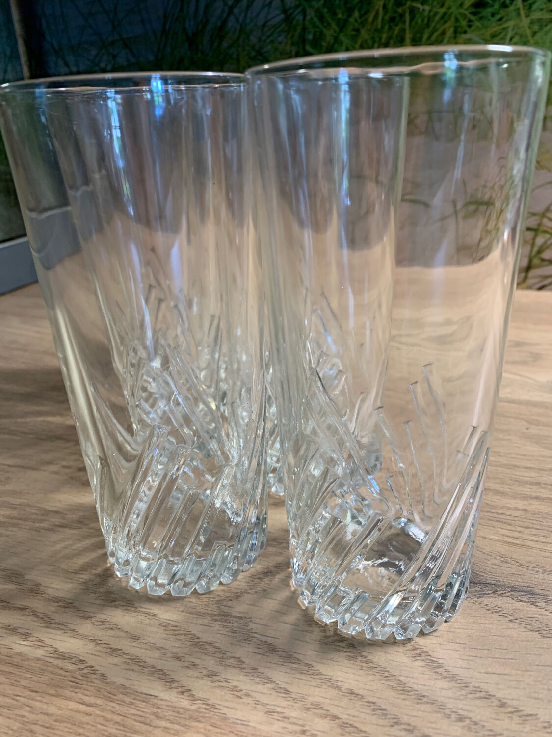Set of 6 large glasses water / soda / aperitif ~15cm