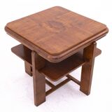 Art Deco square table from the 1950s, Poland.
