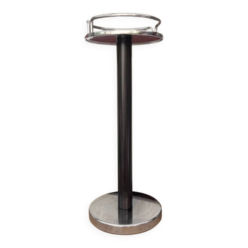 Ettore Sottsass bucket holder column for Alessi stainless steel 18/10 - Italian design
