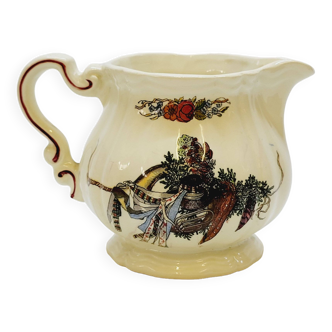 Pitcher Milk Pot Sarreguemines Obernai Loux