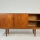 Buffet en teck Axel Christensen ACO design danois vintage des années 60