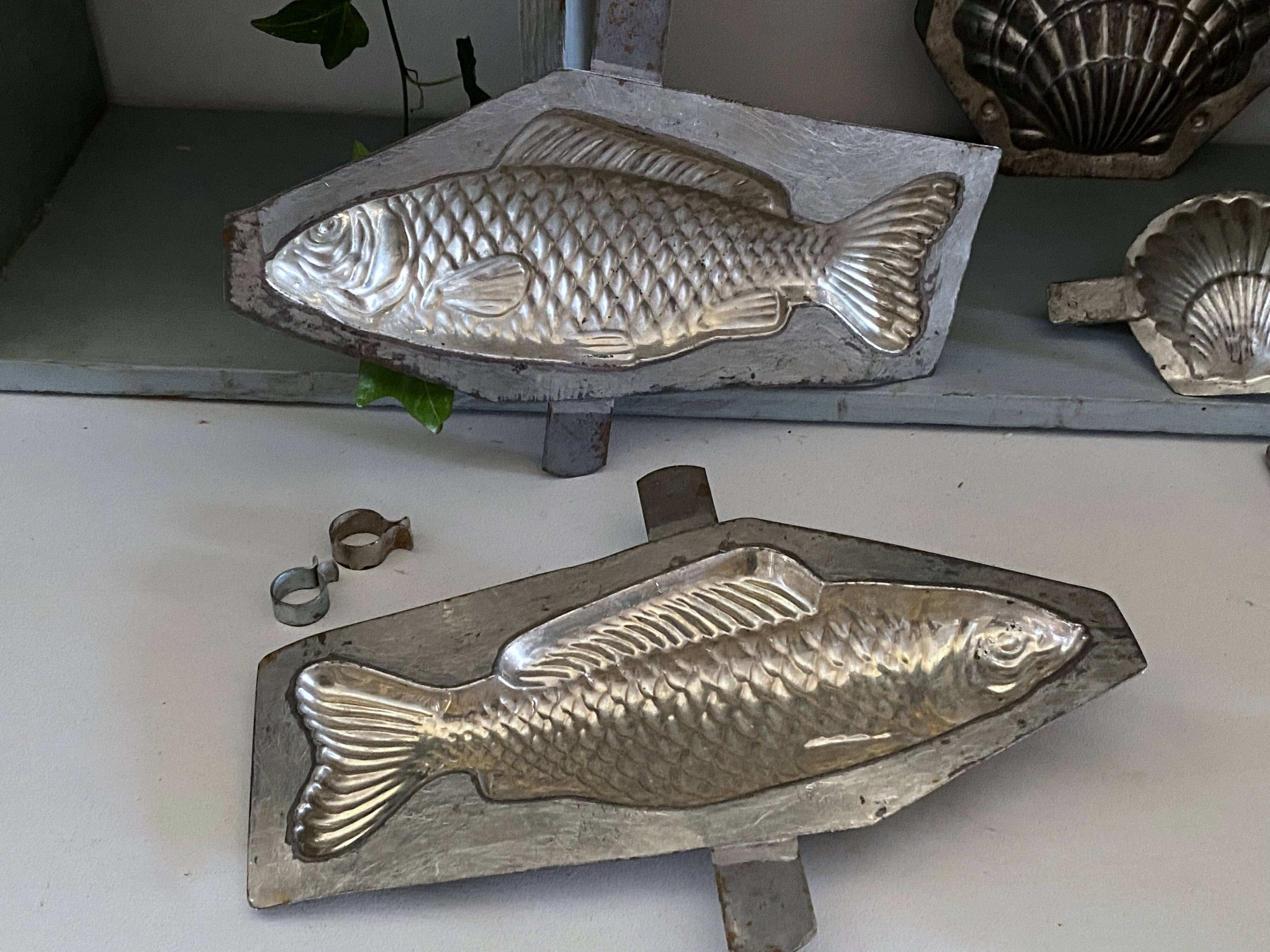 Large “fish” chocolate mold
