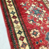 Remarquable tapis d'Orient: Kazak ancien 310x84 cm