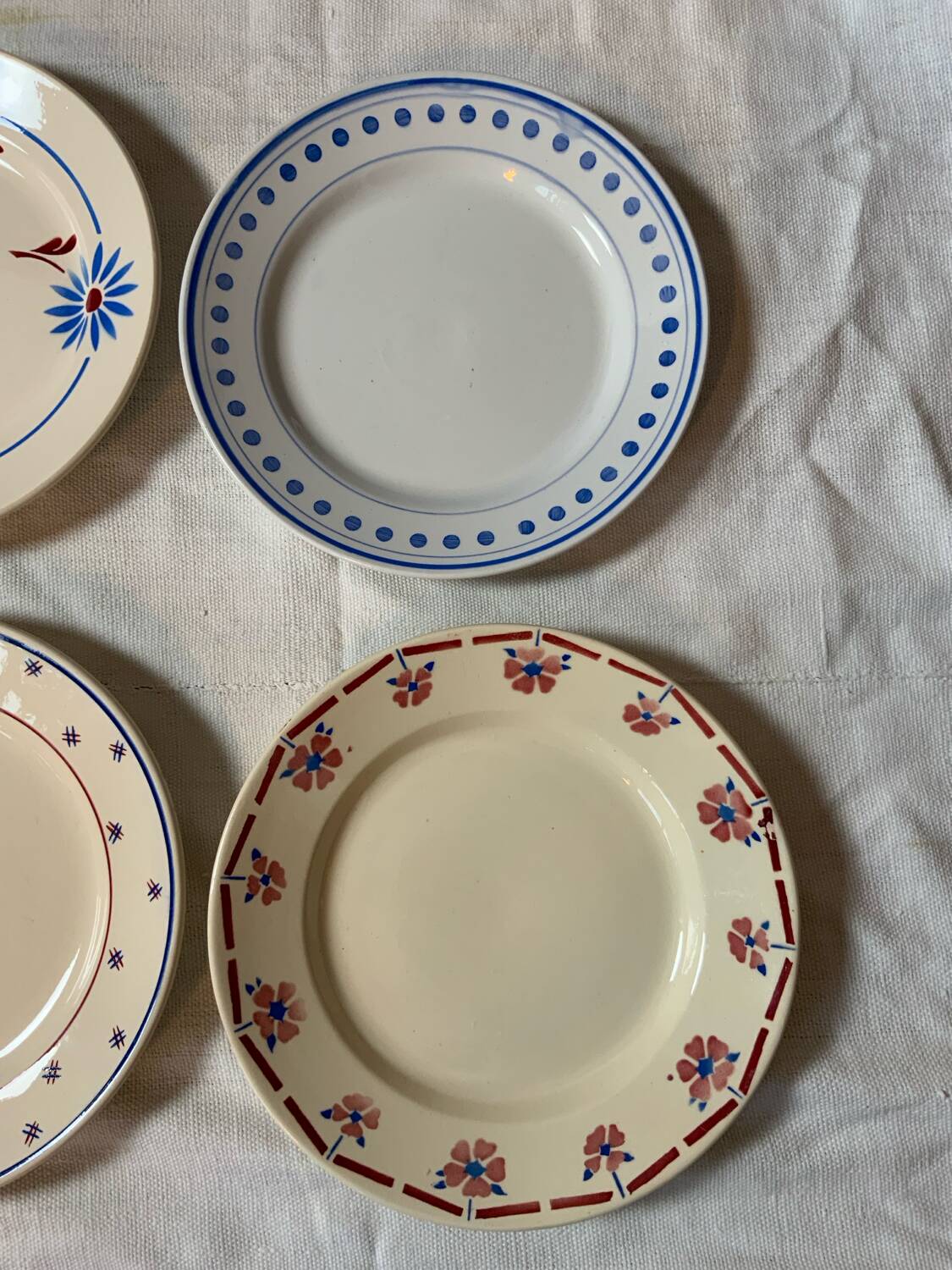 Mismatched plates Iron Earth