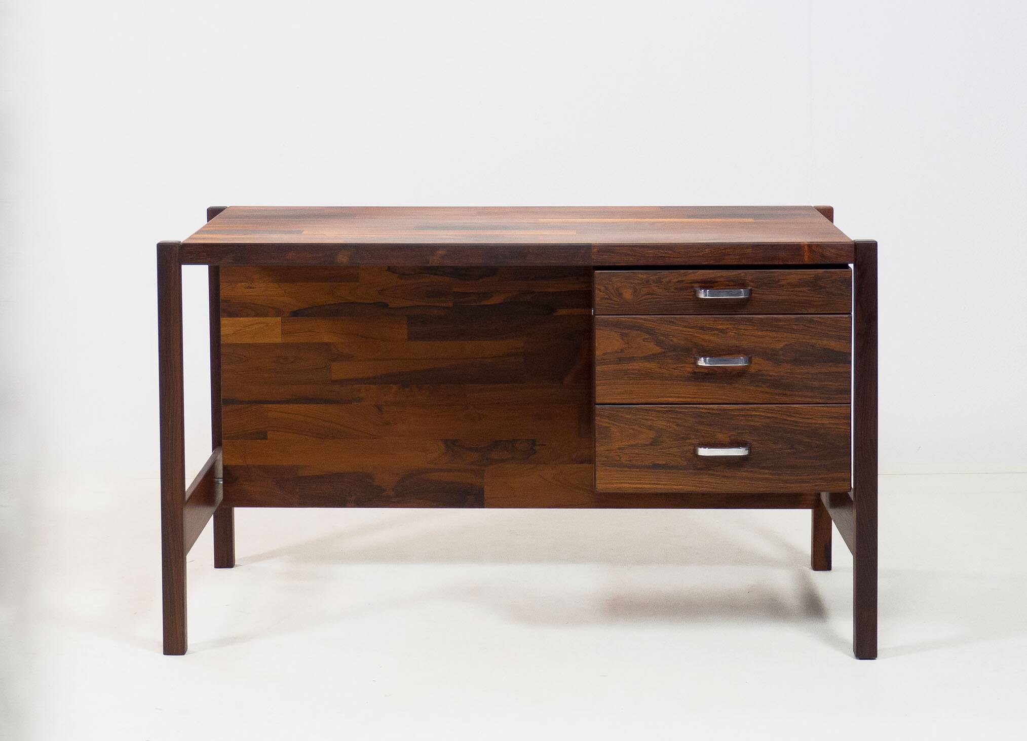 L’Atelier San Paolo rosewood writing desk by Jorge Zalszupin