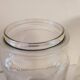 2 glass jars with lid