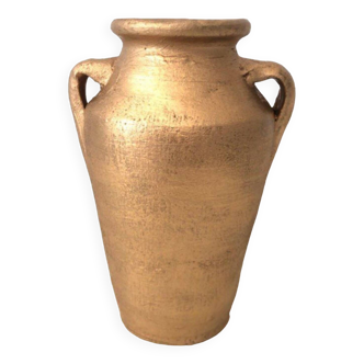 Golden Amphora Vase