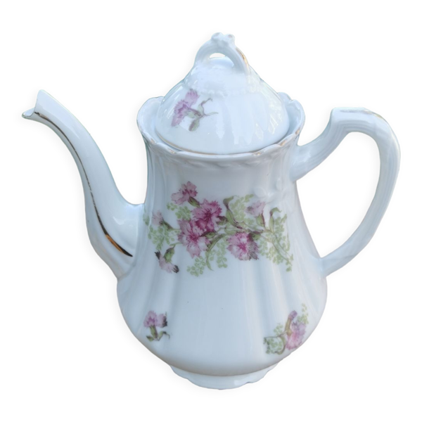 Théière en porcelaine de Limoges