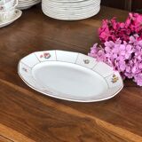 Oval dish Prado Digoin and Sarreguemines