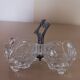 Sèvres crystal salt cellar.