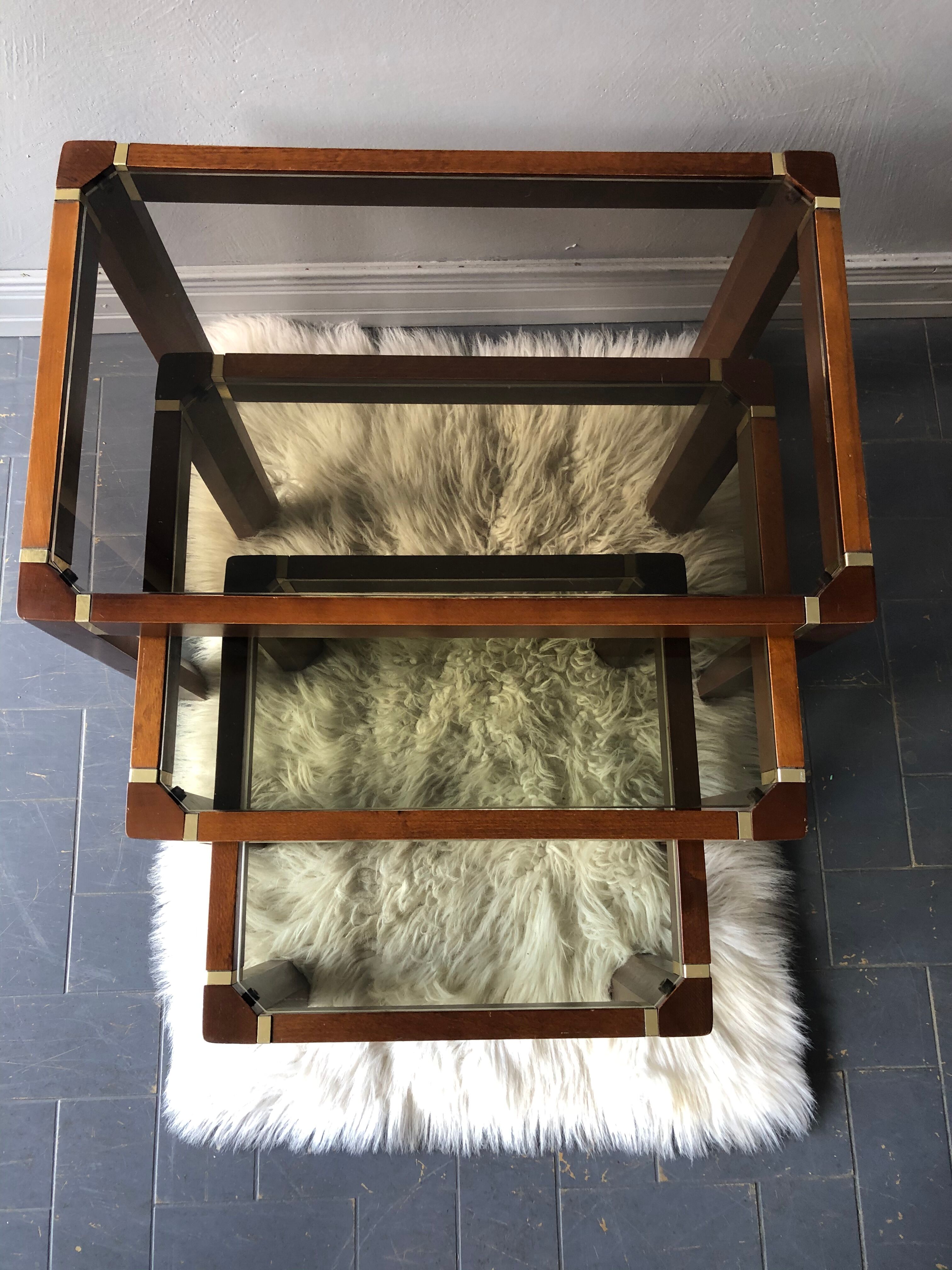 Vintage pull-out tables