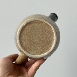 Colorful ceramic pitcher