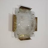 Murano glass wall light by Mazzega