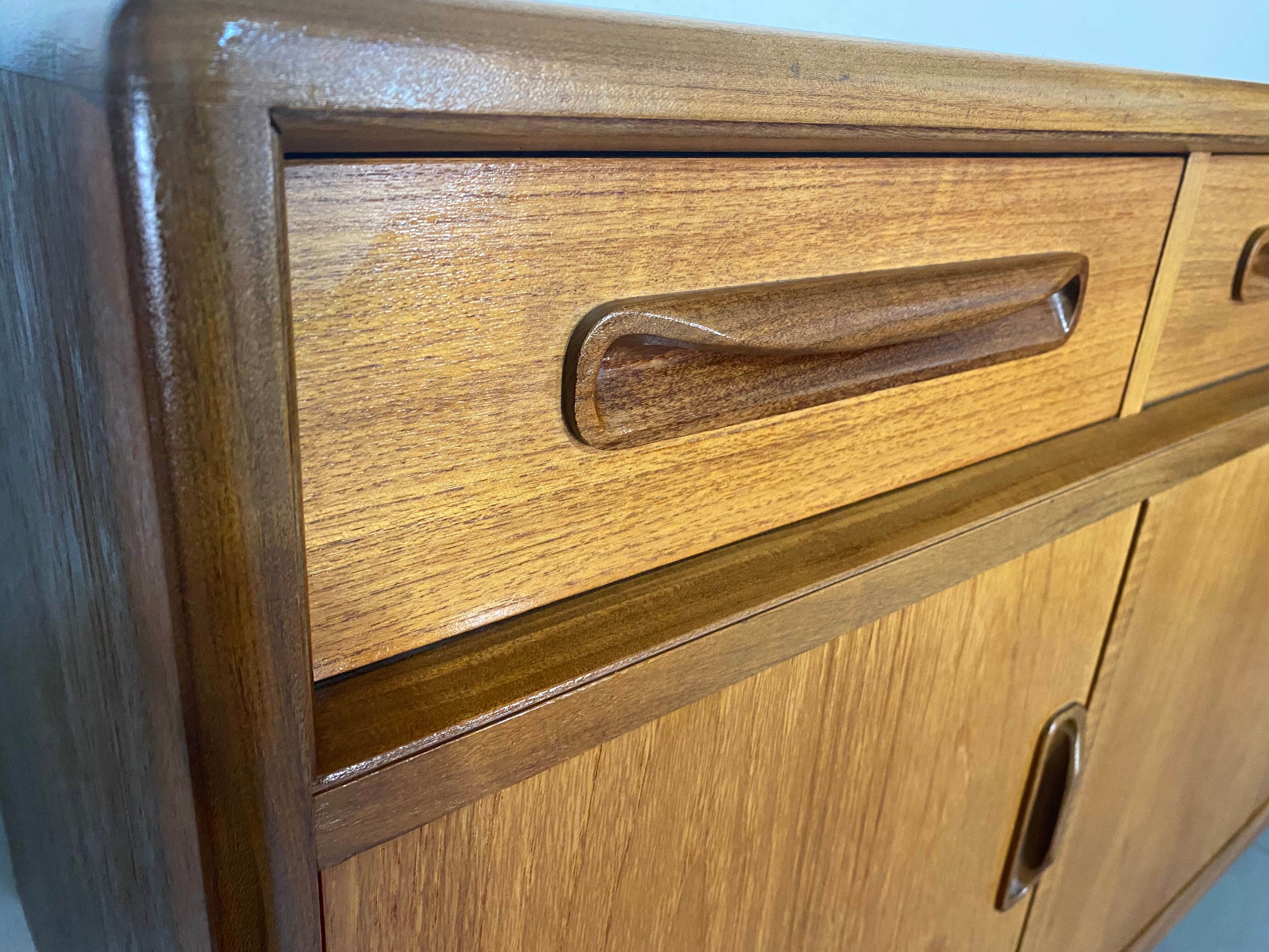 Scandinavian teak row G-Plan By Victor Wilkins 1960