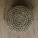 Panier boule osier tressé