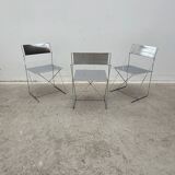 Nuova X Line chair for Magis in chrome, Italy 1980