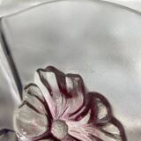 Molded glass fruit bowl
