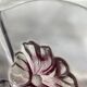 Molded glass fruit bowl