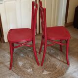 Pair of bistro chairs