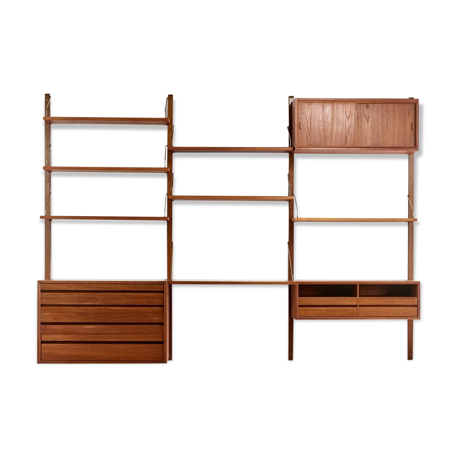 Poul Cadovius for Cado, "Royal System" wall unit, Denmark 1950