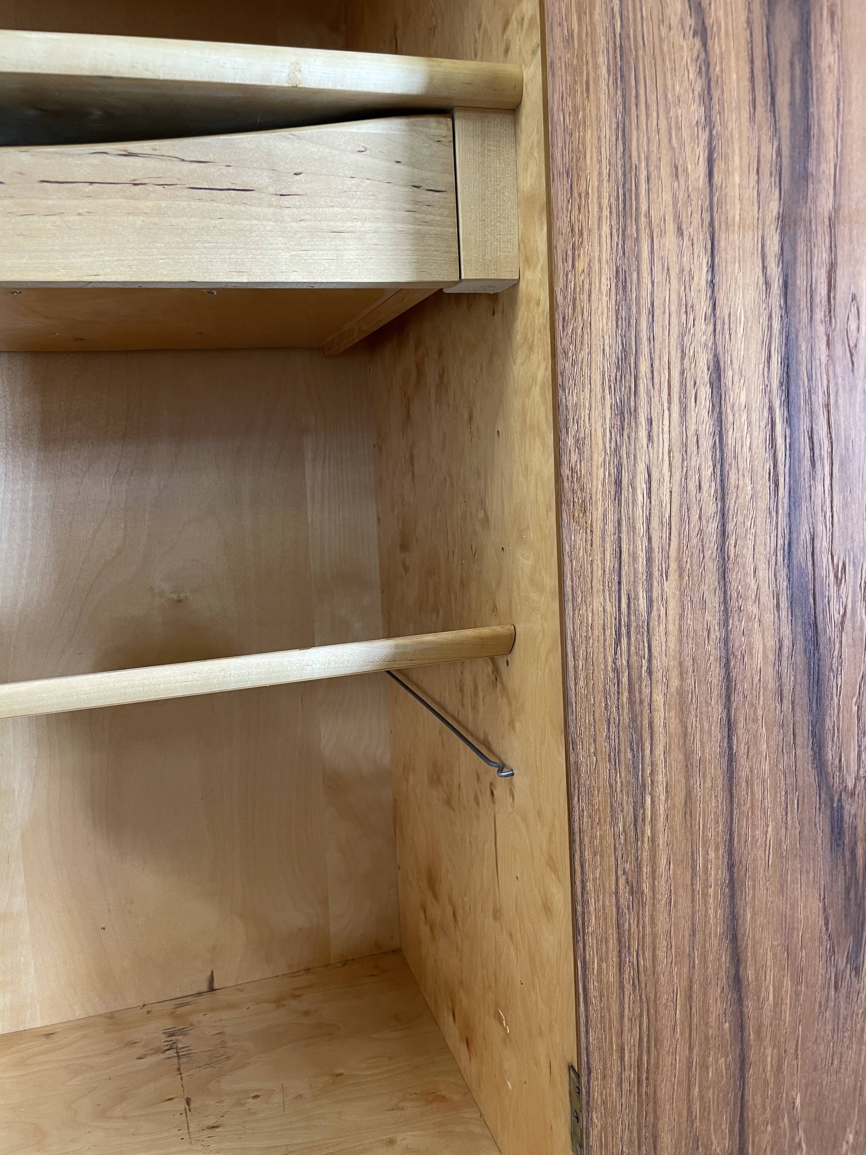 Danish midcentury teak bar cabinet credenza 1960s