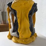 Resin fish sculpture