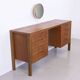 Table de maquillage en teck Gordon Russell du milieu du siècle