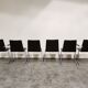 Vintage chrome dining chairs, 1970s
