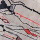 Handmade moroccan berber rug 232 x 145 cm