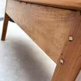 Solid elm coffee table